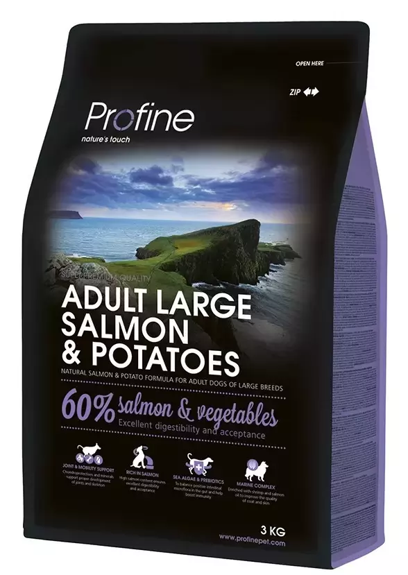 Profine hondenvoer Adult Large Salmon & Potatoes 3 kg