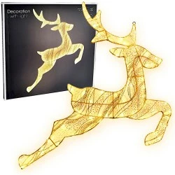 RENDIER 79X73CM 540LED GOUD