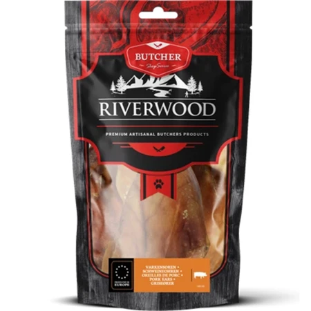 Riverwood Hondensnack varken oren 5st