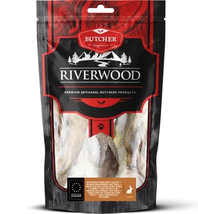 Riverwood konijnenoren met vacht - afbeelding 1