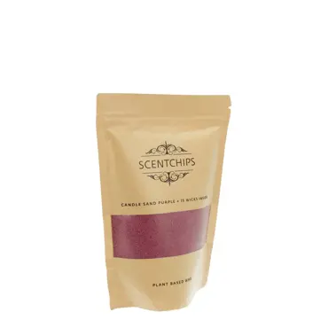 Scentchips kaarsenzand 250gr paars - afbeelding 3
