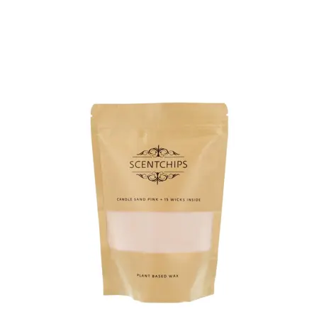 Scentchips kaarsenzand 250gr roze - afbeelding 1