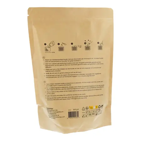 Scentchips kaarsenzand 500 gr groen - afbeelding 4