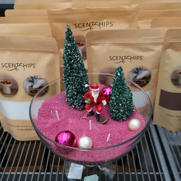 Scentchips kaarsenzand 500gr paars - afbeelding 7