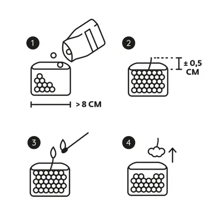 Scentchips kaarsenzand 500gr roze - afbeelding 5