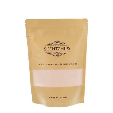 Scentchips kaarsenzand 500gr roze - afbeelding 1