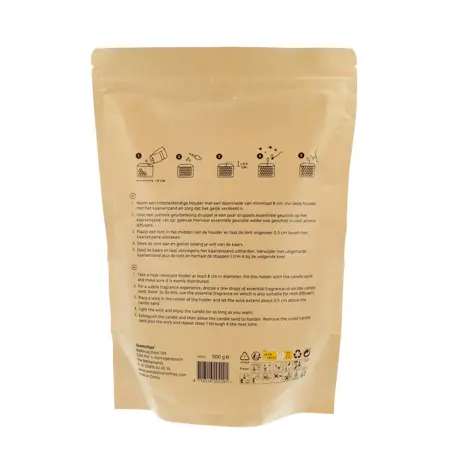 Scentchips kaarsenzand 500gr roze - afbeelding 4