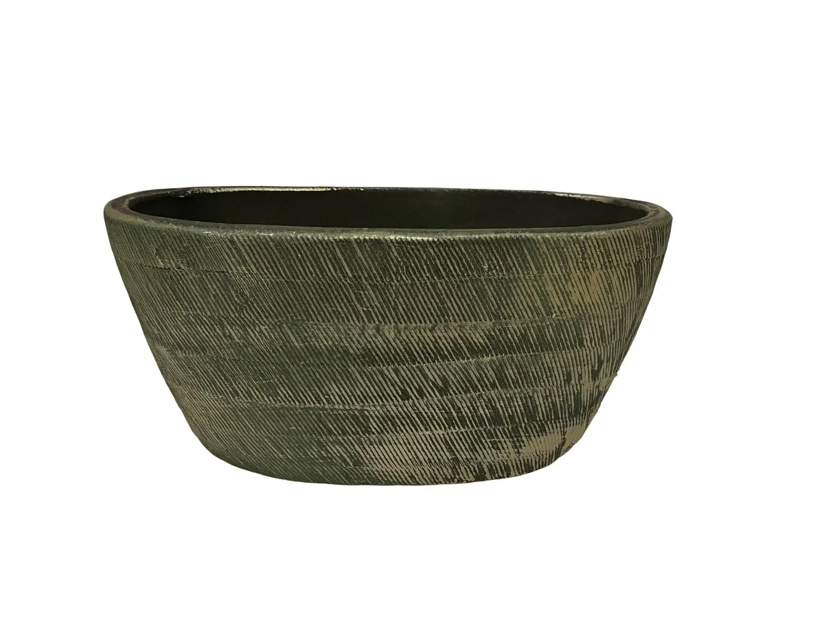 Schaal nagano d29h14cm groen
