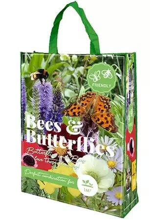 1 Shopping Bag Bees & Butterflies