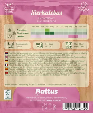 Sierkalebas decoratiemix 20st - afbeelding 2