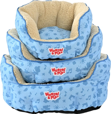Slaapmand rond Woezel en Pip d60cm blauw - afbeelding 2