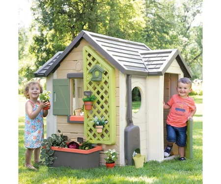 Smoby Speelhuis garden house sfeer