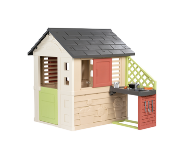 Smoby Speelhuis Nature met keuken