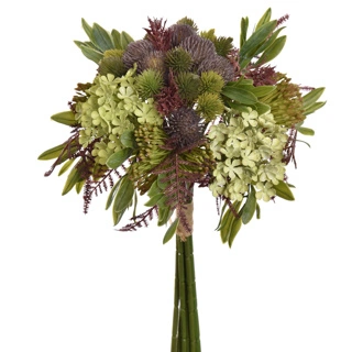 Sneeuwbaldistelbundel l35cm groen