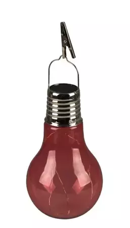 Solar glass bulb bl, pink, tr - afbeelding 3