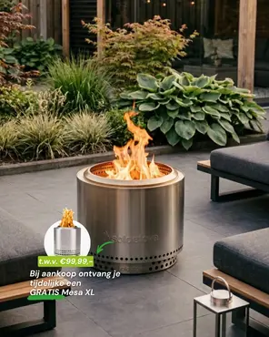 Solo Stove vuurkorf Bonfire ø49.5cm RVS