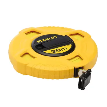 Stanley Landmeter Fiberglas 20m 12,7mm - afbeelding 1