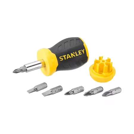 Stanley Multibit stubby schroevendraaier - afbeelding 1