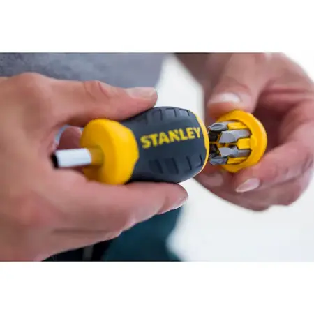 Stanley Multibit stubby schroevendraaier - afbeelding 2