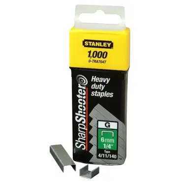 Stanley Nieten 6mm type g 1000st