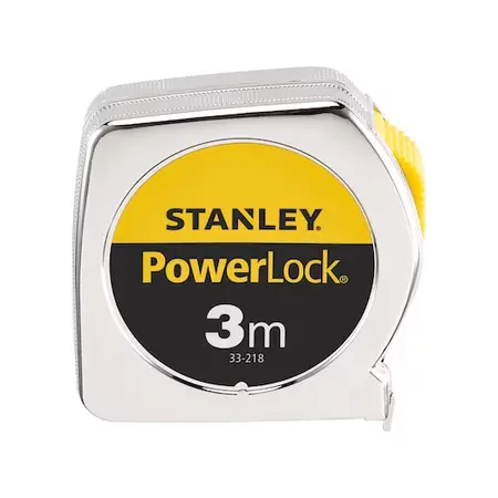 Stanley Rolbandmaat powerlock 3m 12.7mm - afbeelding 1