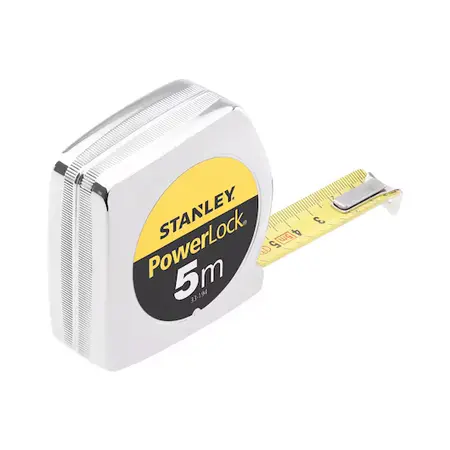 Stanley Rolbandmaat powerlock 5m 19mm - afbeelding 1