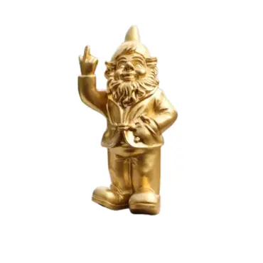 Stoobz kabouter f*ck you goud 20cm - afbeelding 3
