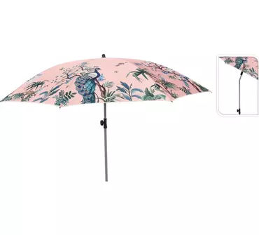 strandparasol pauwen