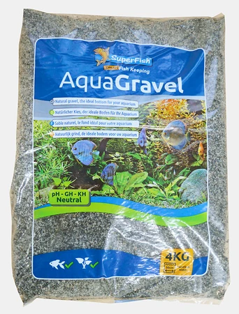 Superfish Aqua Aquaria grind grijs 1-2mm - afbeelding 1