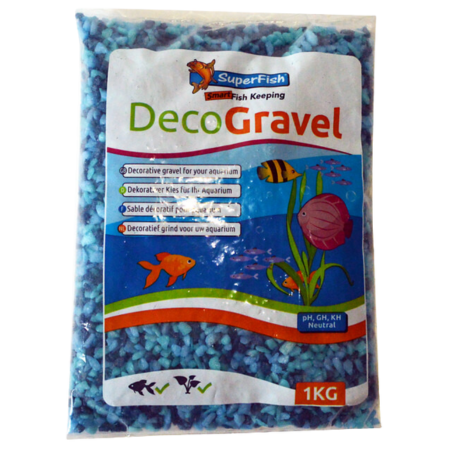 Superfish Deco Aquaria grind mix blauw 1kg