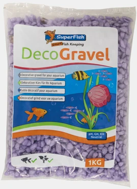Superfish Deco gravel glamour lila 1kg - afbeelding 1