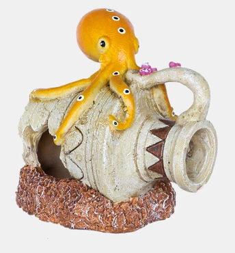 Superfish Deco jar octopus