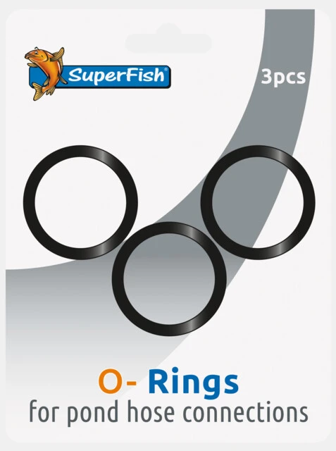 SuperFish O-ringen voor vijverslang verbindingen 3 stuks