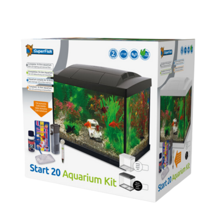 Superfish Start 20 goldfish kit zwart - afbeelding 1