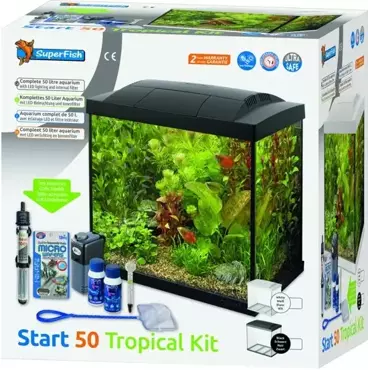Superfish Start 50 tropical kit wit - afbeelding 1