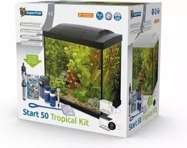 Superfish Start 50 tropical kit zwart - afbeelding 1