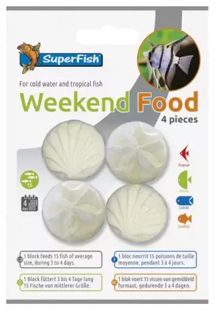 Superfish Weekend food 4 stuks