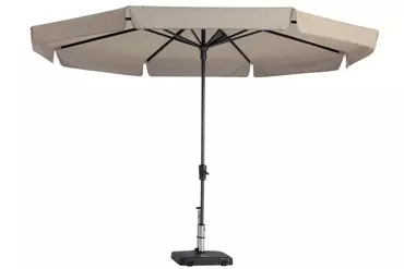 Parasol Syros Rond Ø3,5m - Ecru - afbeelding 1