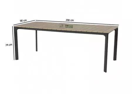 Dining Tuintafel Arezzo 200x90cm