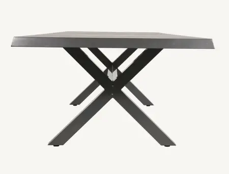 Tafel Castilla 2.0 negro 243x103cm