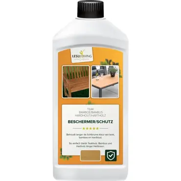 Teak en hardhout beschermer naturel/nieuw teak - 1000ml