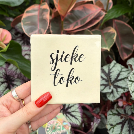Tegeltje - Sjieke Toko