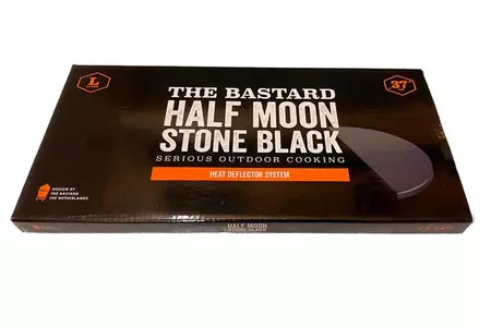 The Bastard half moon stone black 1pcs Large