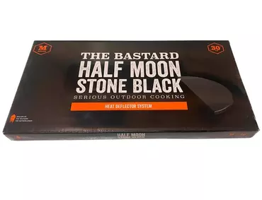 The Bastard half moon stone black 1pcs Medium