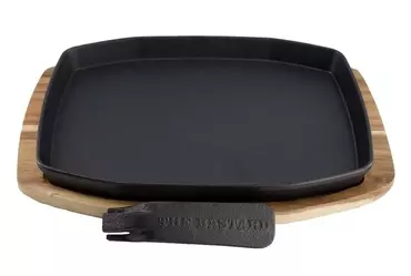 The Bastard Sizzling Plate & Holder M/C