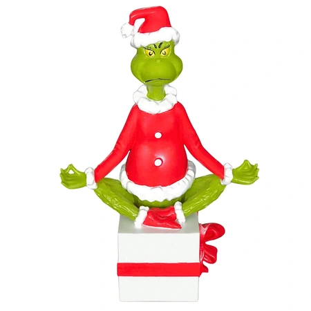 The Grinch kersthanger op kado 20cm