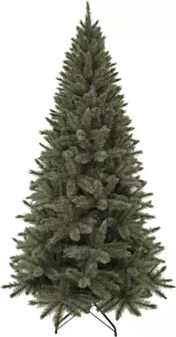 Forest frosted pine kerstboom slim newgrowth blue TIPS 878 - h215xd117cm