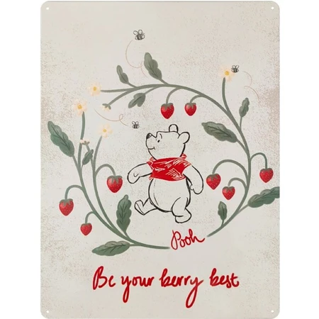 Tuinbord metaal winnie de p. a3