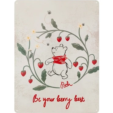 Tuinbord metaal winnie de p. a3