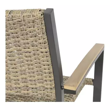 Tuinstoel Arrezzo Wicker materiaal